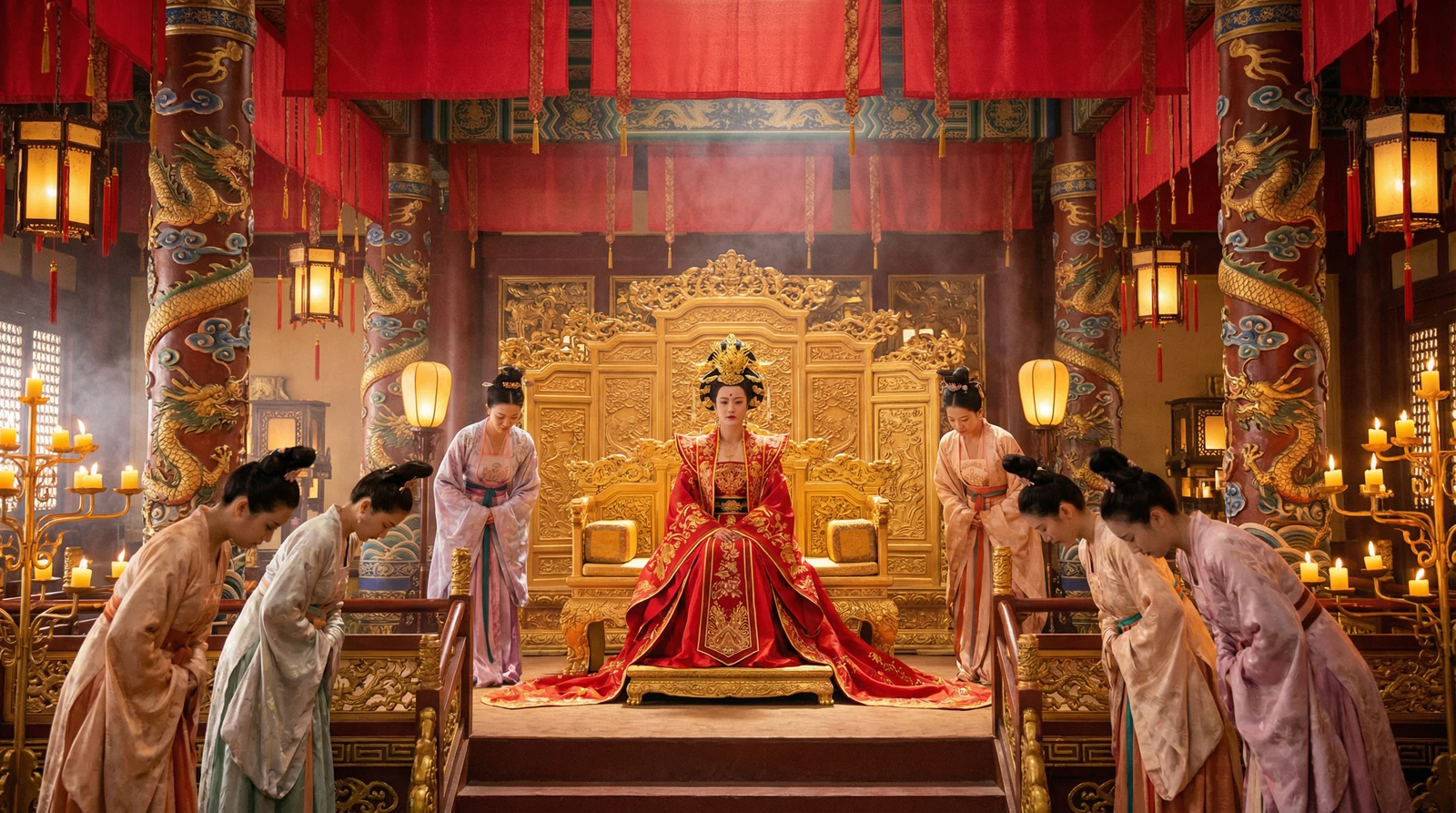 歪歪漫画国产视频栏目古装宫廷大戏拍摄现场